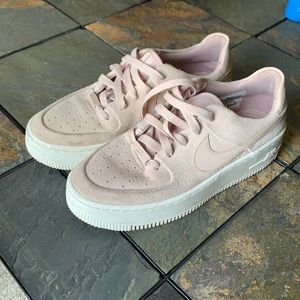 Pink Air Force Ones